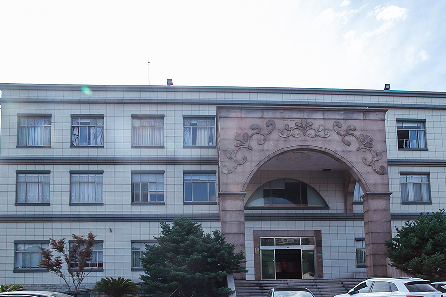 Edificio de oficinas de la empresa de teñido y tejido Zhejiang Yachang (granito)
